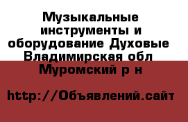 Музыкальные инструменты и оборудование Духовые. Владимирская обл.,Муромский р-н